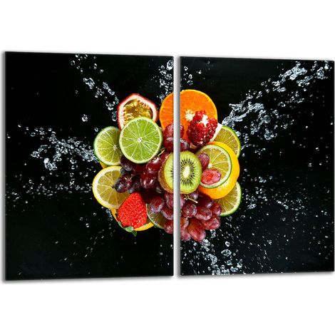 Glasschutzplatte für den Herd 2x40x52 Fruit (1/5)