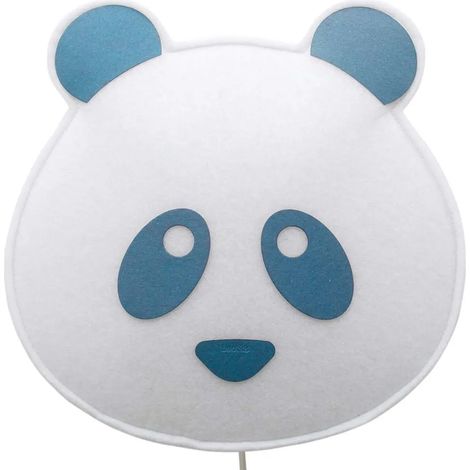 Buokids Soft Wandlampe Panda Bär blau
