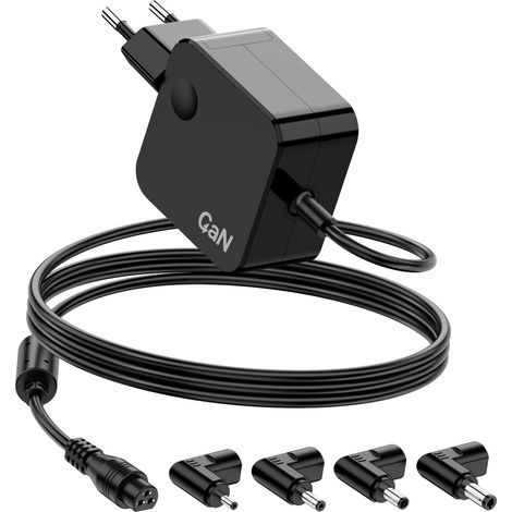 65W Chargeur Compatible avec Ordinateur Portable 14 15 17 S14 S15 S17 UX305 X515J UX410U UX303U X540S, Alimentation avec 4 connecteurs différents (1/5)