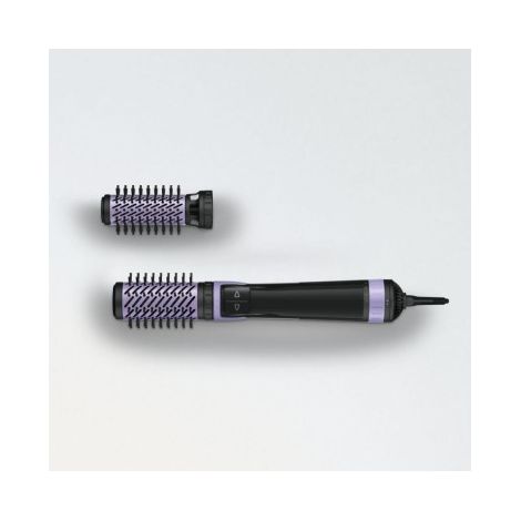 Rowenta CF9527F0 Brush Activ Spazzola ad aria calda 1000W Ionica Ceramica 3 velocita' 2 spazzole colore Nero Viola (1/5)