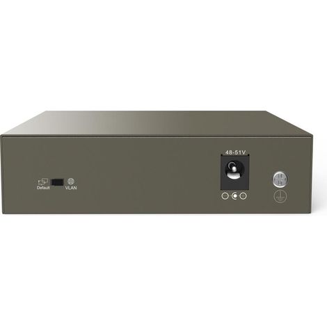 tenda Switch Desktop 5 Porte 10-100 con 4 Porte PoE TEG1105P-4-63W (1/5)