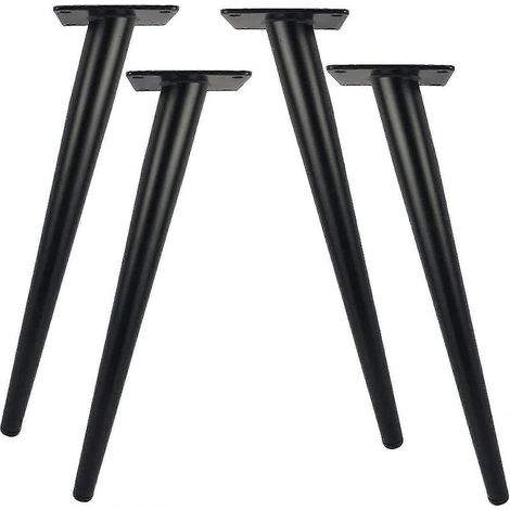 Online Store - Quatre pieds de table en métal de 30 cm de long, adaptés aux meubles modernes, pieds de support de meubles remplaçables. (1/5)