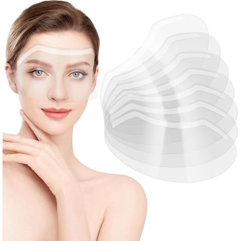 Lot de 50 lunettes de protection, visières transparentes jetables pour microblading, protection faciale en plastique pour coupe de cheveux, coloration, maquillage, extensions de cils, salon de beauté (1/5)