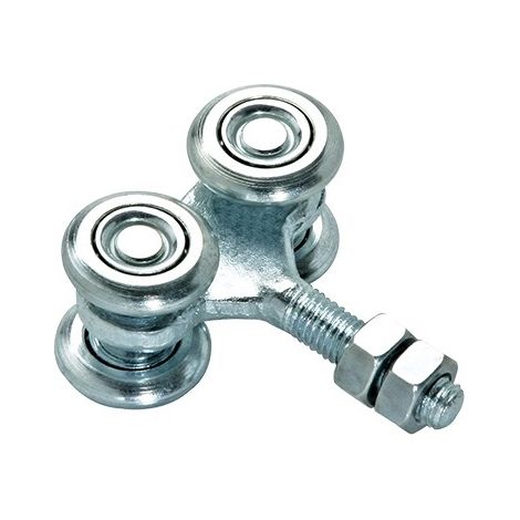 Scorrevole Cancelli Comunello filettati Art. 4 - 4 ruote 24 mm - filetto 12 MA - 1Pz (1/6)
