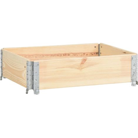 Maison Exclusive - Hochbeet 60x80 cm Kiefer Massivholz (1/5)