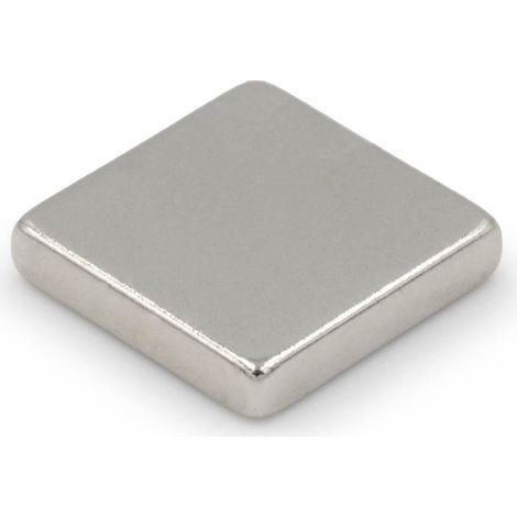 Neodym-Magnetplatte 10x10x2 mm, rechteckig, Hunter