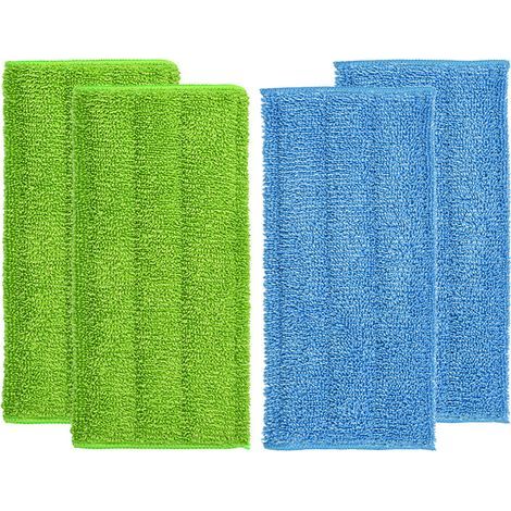 4 stück Swiffer Flache Mopp Tuch Mikrofaser Mopp Ersatz Tuch Mopp Kopf Zubehör