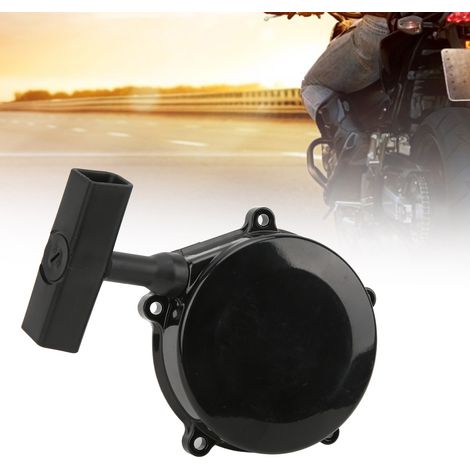 Démarreur universel en alliage d'aluminium noir pour moto - Kit de lancement de moteur (1/5)
