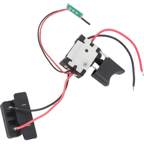 Interrupteur gâchette universel perceuse sans fil réglage vitesse avec éclairage outil électrique 7.2-24V (1/5)