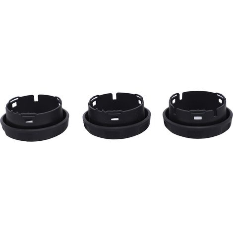 Couvercle de bouton de commutation de climatiseur de remplacement, 3 pièces, pour Land Rover Sport Discovery 4 LR029591, garniture de contrôle du Volume AC (1/5)