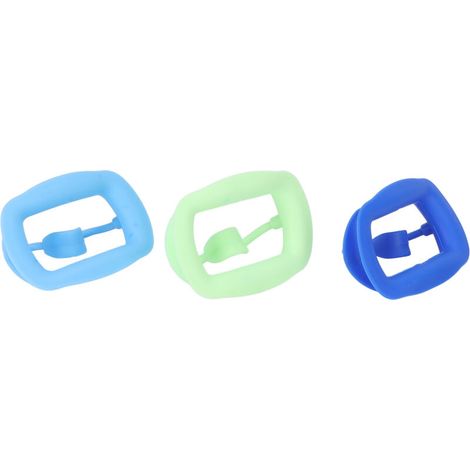 3 pièces Écarteur de joues en silicone qualité alimentaire, ouvre-bouche dentaire, écarteur buccal orthodontique (1/5)