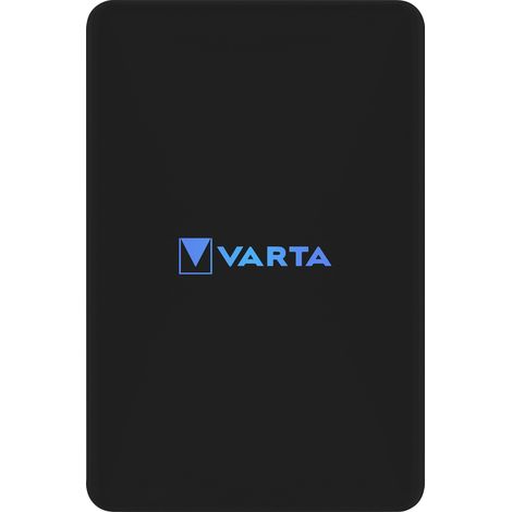 Varta 57903 Powerbank 5000 mAh Magsafe, Qi Wireless Charging LiPo  Schwarz Statusanzeige