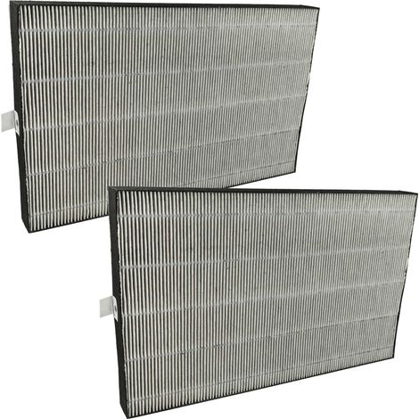 vhbw 2x HEPA Filter H13 kompatibel mit Sharp KC- A50EUW Luftreiniger - Ersatz-Filter