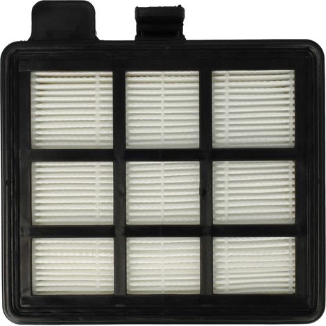 vhbw Staubsaugerfilter kompatibel mit Ariete 2741/1 XForce Red Line ERP, 2741 XForce Red Line ERP Staubsauger - HEPA Filter Allergiefilter