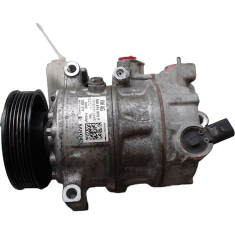 [PRODUIT D'OCCASION] Compresseur Air Conditionne VOLKSWAGEN Polo ♻️ Ref Oe. 5q0816803d - Garantie à vie (1/4)