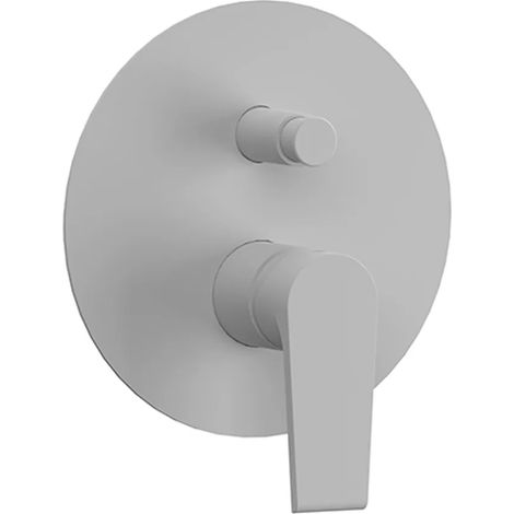 Miscelatore doccia incasso bianco opaco con deviatore Mariani serie Artic (1/3)