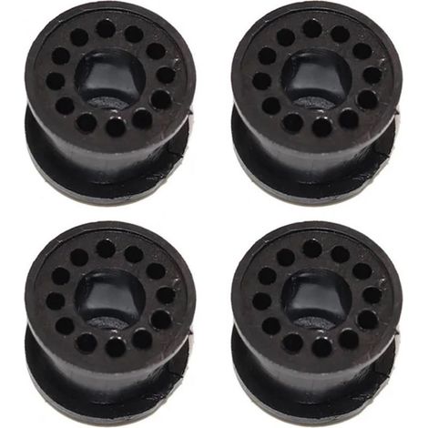 Portable Gear Shift Lever Cable, Black Plastic Grommet, 4 Pieces, 4S6P7412AA for Fiesta Focus (1/4)