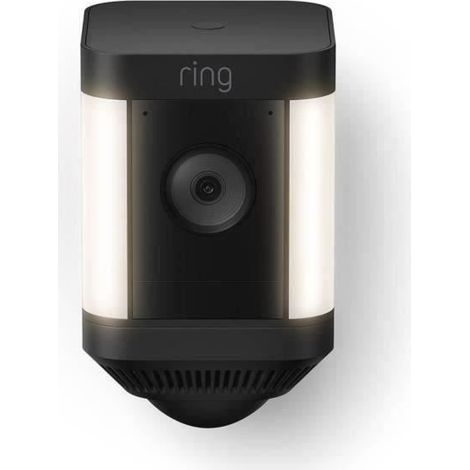 Cámara de seguridad - RING - Spotlight Cam Plus con alimentación - Negro