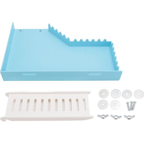 Plate-forme d'escalade pour Hamster, jouet de sécurité polyvalent avec échelle pour petits animaux en forme de L (1/5)