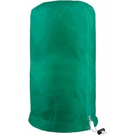 1 Pièces Voile D'hivernage Plante 200×240cm Vert, Housse de Protection pour Plantes, Housse D'hivernage Arbre, Voile Hivernage avec Tirette, Jardin Vegetaux Sac Hiver Tomate Tissu Non Tissé