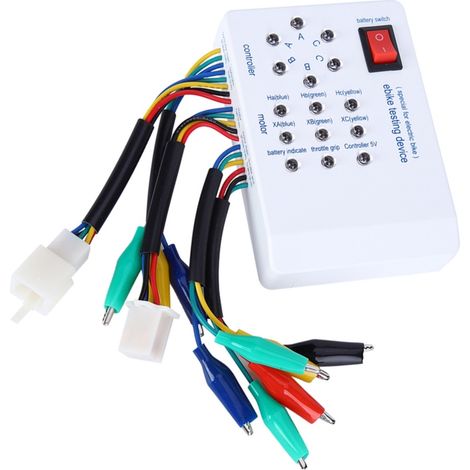Probador de motores sin escobillas para coches eléctricos, bicicletas eléctricas y patinetes eléctricos, detector de 115 x 80 x 26 mm. (1/5)