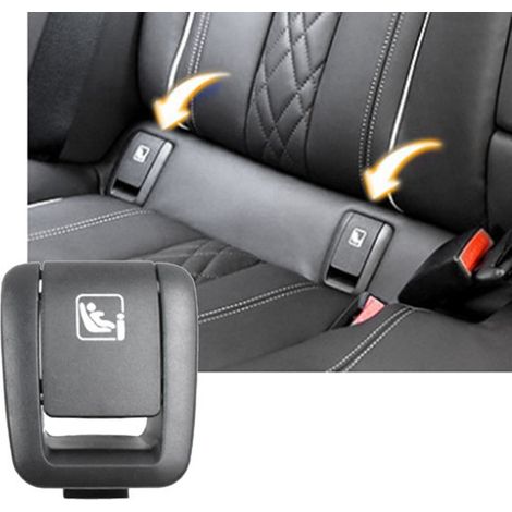 Isofix fixed button cover assembly for 17-22 BMW 5 Series G30 (1/4)