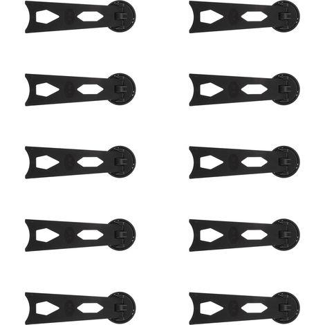 Stück Kunststoff Fotohalter Tischbildhalter Schwarz