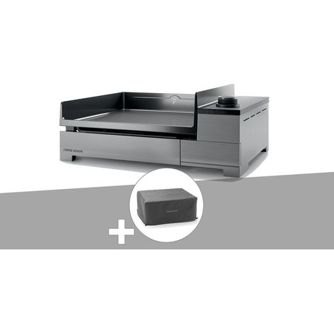 Plancha électrique Premium 45 inox avec housse - Forge Adour