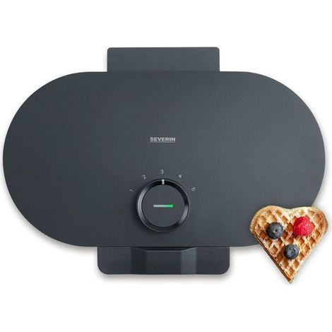 Severin WA 2118 Waffel elettrico nero 1200 W