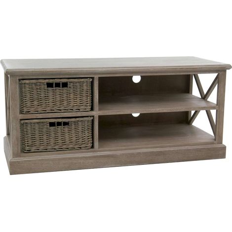 Buffet Enfilade Center en Bois - Naturel (1/5)