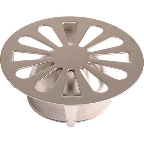 Grille à cloche diamètre 90 pour bonde de sol – Accessoire siphon – Pour salles de bain et douches – Installation facile et rapide (1/3)