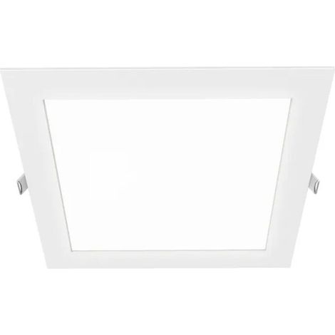 Spot encastré carré LED blanc 17 x 17 cm 12 W CCT (1/5)