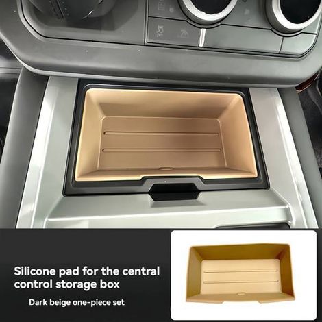 Suitable for interior modification of 2020-2025 Land Rover Defender models, including center console storage, door pockets, cup holders, card storage compartments. (1/4)