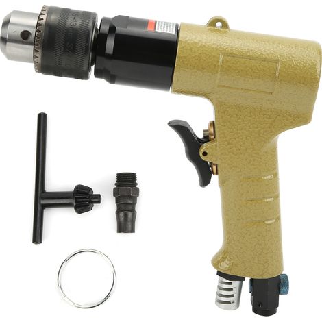 1/2" (13 mm) Industrie-Druckluftbohrmaschine, Pistolenform, Rechts-/Linkslauf für Holz KP-554N