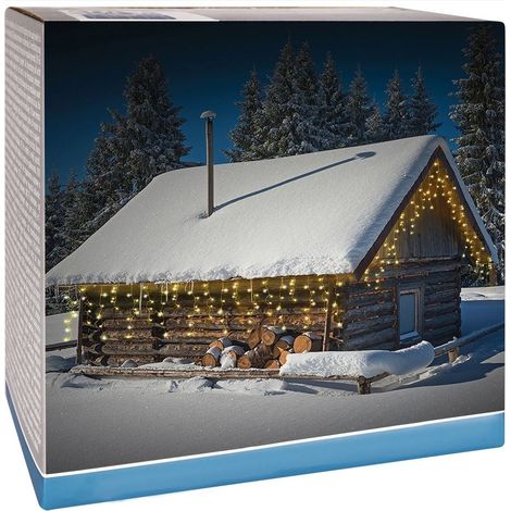 Lichtervorhang für den Außenbereich, 180 LEDs, 6 m (1/5)