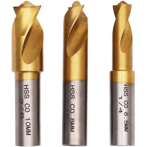 HSS-CO Kobalt-Bohrerset für gehärtetes Metall, Edelstahl und Gusseisen (1/4)