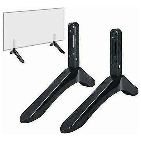Support de fixation TV ultra-stable pour pieds de téléviseur Samsung. support universel avec patins antidérapants pour une installation facile et un gain de place. coloris noir. (1/5)