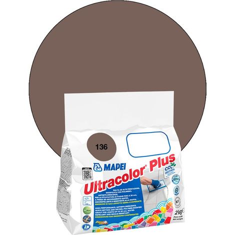 Joint de carrelage ULTRACOLOR PLUS MAPEI 2 Kg - 136 Taupe