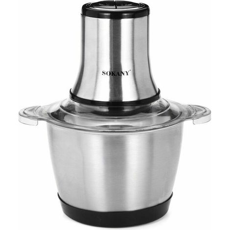 Elektrischer Fleischwolf, Wurstmaschine, 220 V, 50 Hz, 800 W, 3 l (1/4)