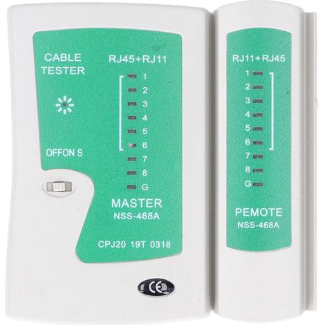 Kit Pince à Réseau 3-en-1 avec Testeur, Outil de Réparation Domestique, Lot Combiné AR-0812 avec Batterie, Sac de Rangement OPP Extérieur, Édition Chili (1/5)
