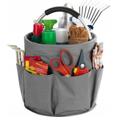 Wenko Borsa da Giardinaggio Pieghevole Anthracite