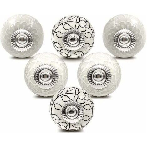 12 PCS Poignee de Meuble Cuisine Acier Inoxydable 5032mm Poignée Meuble T Bouton de Porte Argenté Boutons de Tiroir Monotrou en T Bouton de Meuble avec 12 Vis pour Armoire Porte Placard,Argent