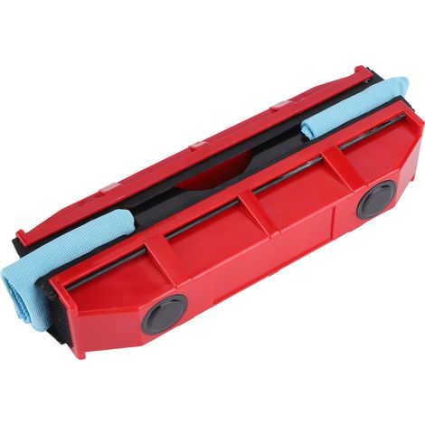Outil de nettoyage de vitres rouges à simple vitrage avec puissant aimant nettoyant pour vitres (1/5)