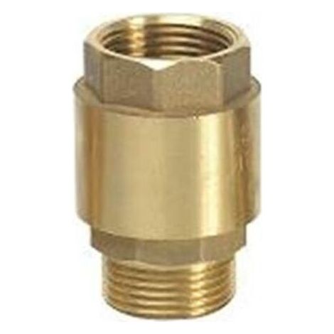 Clapet anti-retour laiton pour eau installation intérieure et extérieure vanne de retenue unidirectionnelle (1/5)
