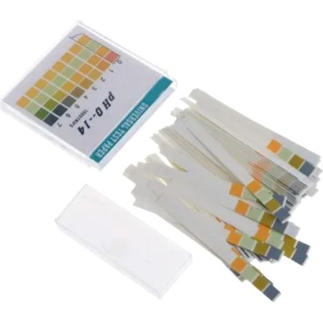 2er-Packung professionelle pH-Teststreifen für den täglichen Gebrauch und industrielle Anwendungen, inklusive Kunststoffbox (1/5)