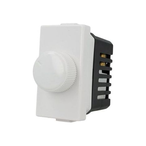 Regolatore Dimmer Luci Dimmerabile A Manopola 220V Bianco Compatibile Bticino Matix SD60034 (1/3)