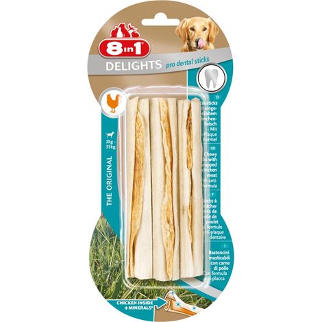 8in1 Kausticks Delights Pro Dental Hundeleckerlis