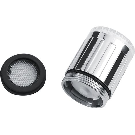 Lumière Led Capteur Température Pour Robinet D Eau - Changement De Couleur Automatique Sans Pile - Pour Cuisine Et Salle De Bain - 1 Pièce (1/5)