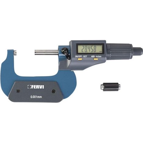 Elektronisches digitales Mikrometer Fervi m021/25/50