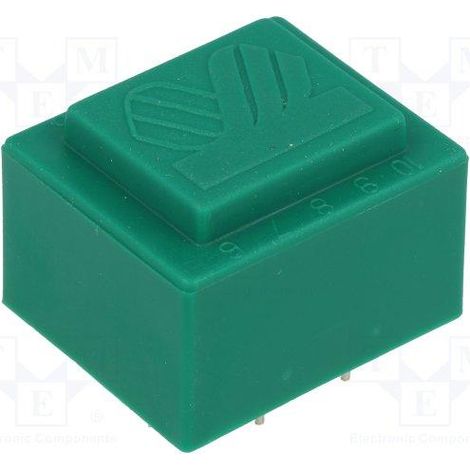Trasformatore incapsulato Uscita 18vac 1.5vac 1.5vac Ingresso 230vac Tez1.5/d/18v